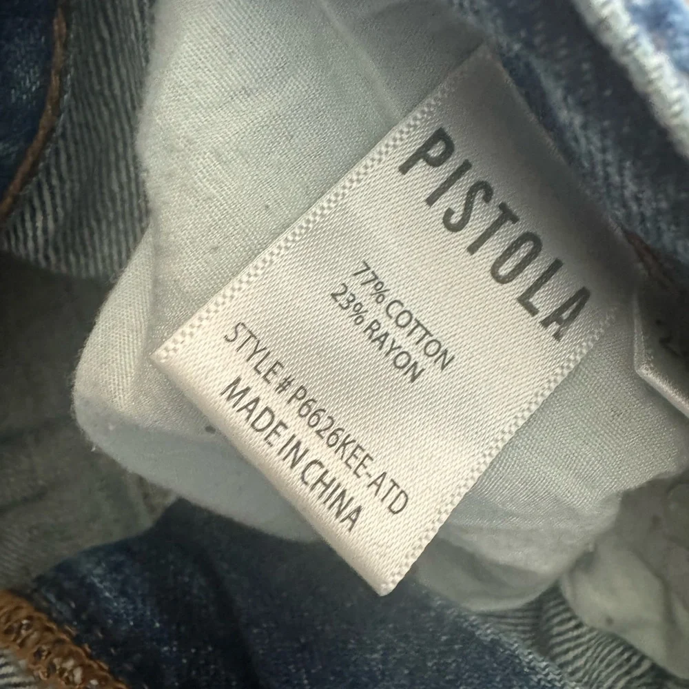 Pistola boyfriend like distressed denim - Picture 4 of 4